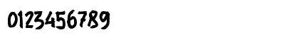 h Hachimaki Regular Numeric Preview