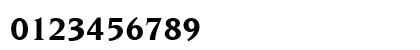 NovareseITC Bold Italic Numeric Preview