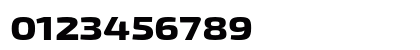 Exo 2 Extra Bold Expanded Numeric Preview