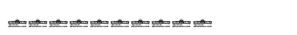 Unigeo64 Trial Semibold Regular Numeric Preview