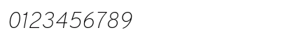 Overpass Thin Italic Preview