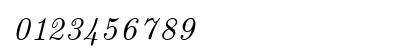Washington Indic Roman Italic Preview
