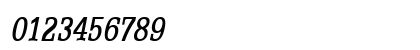 EggoCondensed BoldItalic Numeric Preview