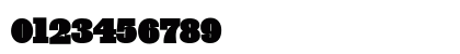 Giza Regular Numeric Preview