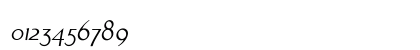 Tonic Medium Italic Numeric Preview