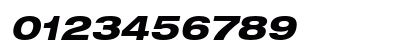 Helvetica Neue LT Pro 83 Heavy Extended Oblique Preview