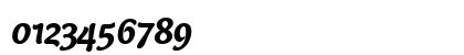 PF Armonia Bold Italic Numeric Preview