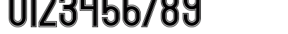 Bingke Susu DEMO Regular Numeric Preview