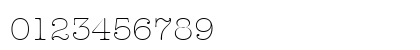 AmTypewriterITC Light Preview