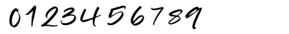 Bellisya Regular Numeric Preview