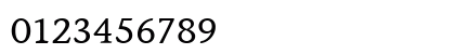 StoneInfITC Medium Numeric Preview