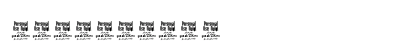 Debock Personal Use Regular Numeric Preview
