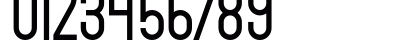 Bingke Setile DEMO Regular Numeric Preview