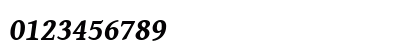 Gentium Book Basic Bold Italic Numeric Preview