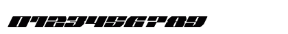 Joy Shark Semi-Condensed Super-Italic Semi-Condensed Italic Numeric Preview
