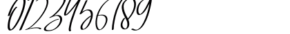 Jartifisa Regular Numeric Preview