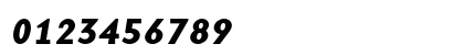 BaseMono Bold Italic Numeric Preview