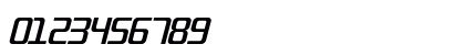 QUUB Medium_Italic Numeric Preview