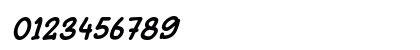 Homeland Italic Numeric Preview
