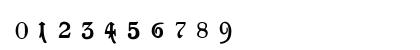 Goeschen Fraktur UNZ1A Italic Preview