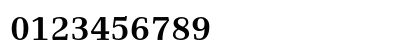 Alfon Bold Numeric Preview