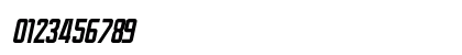 California Signature Duo Italic Regular Numeric Preview