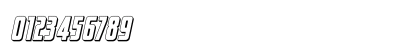 Captain Canaveral 3D Italic Italic Preview