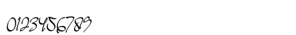 Elegature Regular Numeric Preview