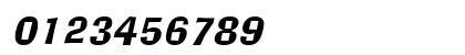 AlorNarrow Italic Numeric Preview