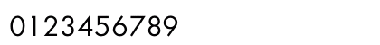 Am Sans Regular Numeric Preview