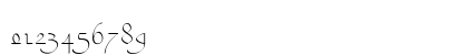 BousniRonde LT Std Light Regular Numeric Preview