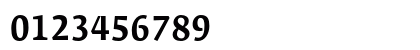 FedraSerifA MediumTF Numeric Preview