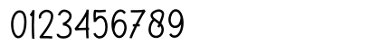Vanilla Regular Numeric Preview