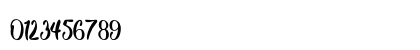 Hosabien Regular Numeric Preview