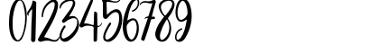 Amsterlands Regular Numeric Preview