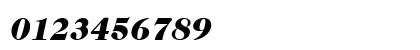 CaslonTwoTweFourMdITC Bold Italic Numeric Preview