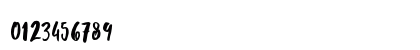 Kristale Script Regular Numeric Preview