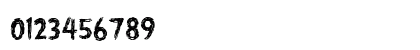 HauntedHouse Medium Numeric Preview