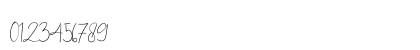 Calistin Regular Numeric Preview