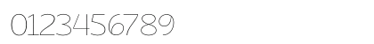 Atozimple Thin Regular Numeric Preview