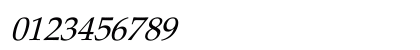 Palatino Italic Preview