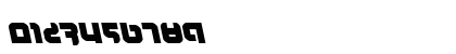 Combat Droid Leftalic Italic Preview