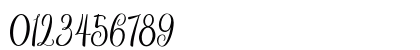 Bordellia Regular Numeric Preview