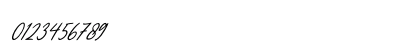 England Signature Italic Preview