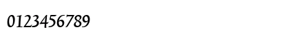 TriniteNo1 Medium Numeric Preview