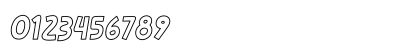 Rose Minie LineItalic Numeric Preview