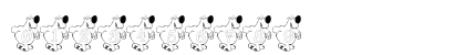 BearlyAFont Regular Numeric Preview