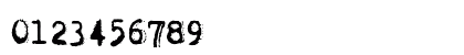 Rough Serif Normal Numeric Preview