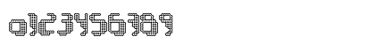 Chemo BubbleDotStroke Numeric Preview