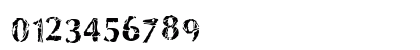 P22 Fontasaurus Regular Numeric Preview
